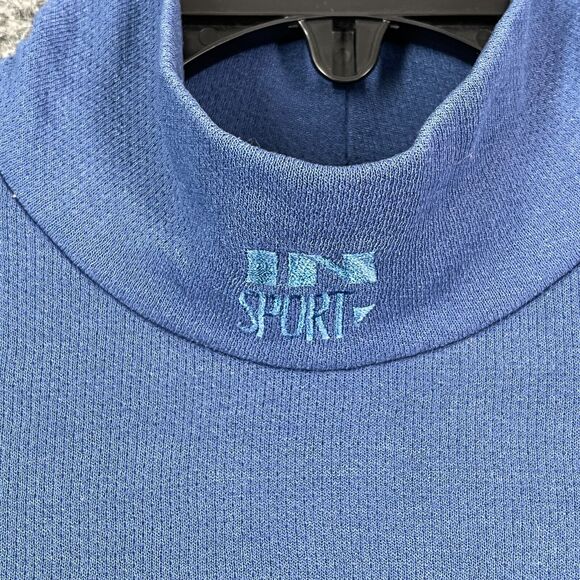 In Sport Shirt Womens Small Polartec Baselayer Long-Sleeve Casual Basic Blue - Picture 4 of 10